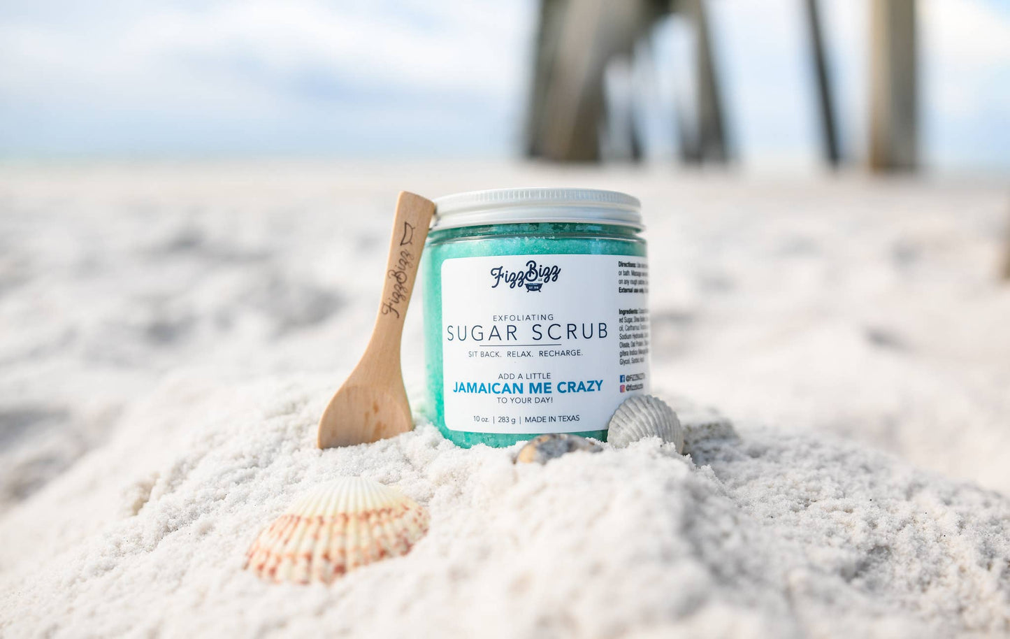 Jamaican Me Crazy Sugar Scrub | Fizz Bizz LLC