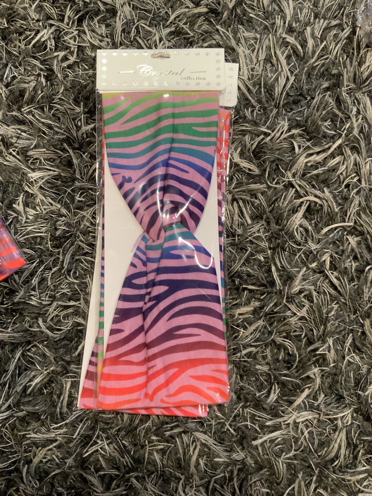 Zebra Top Knot