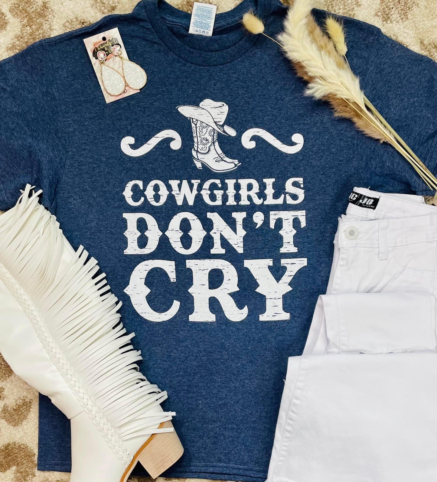 Cowgirls Don't Cry Graphic Tee