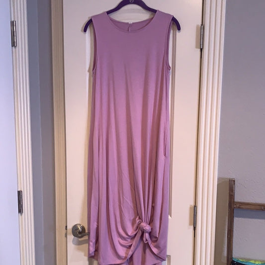 Purple Tank Maxi Dress