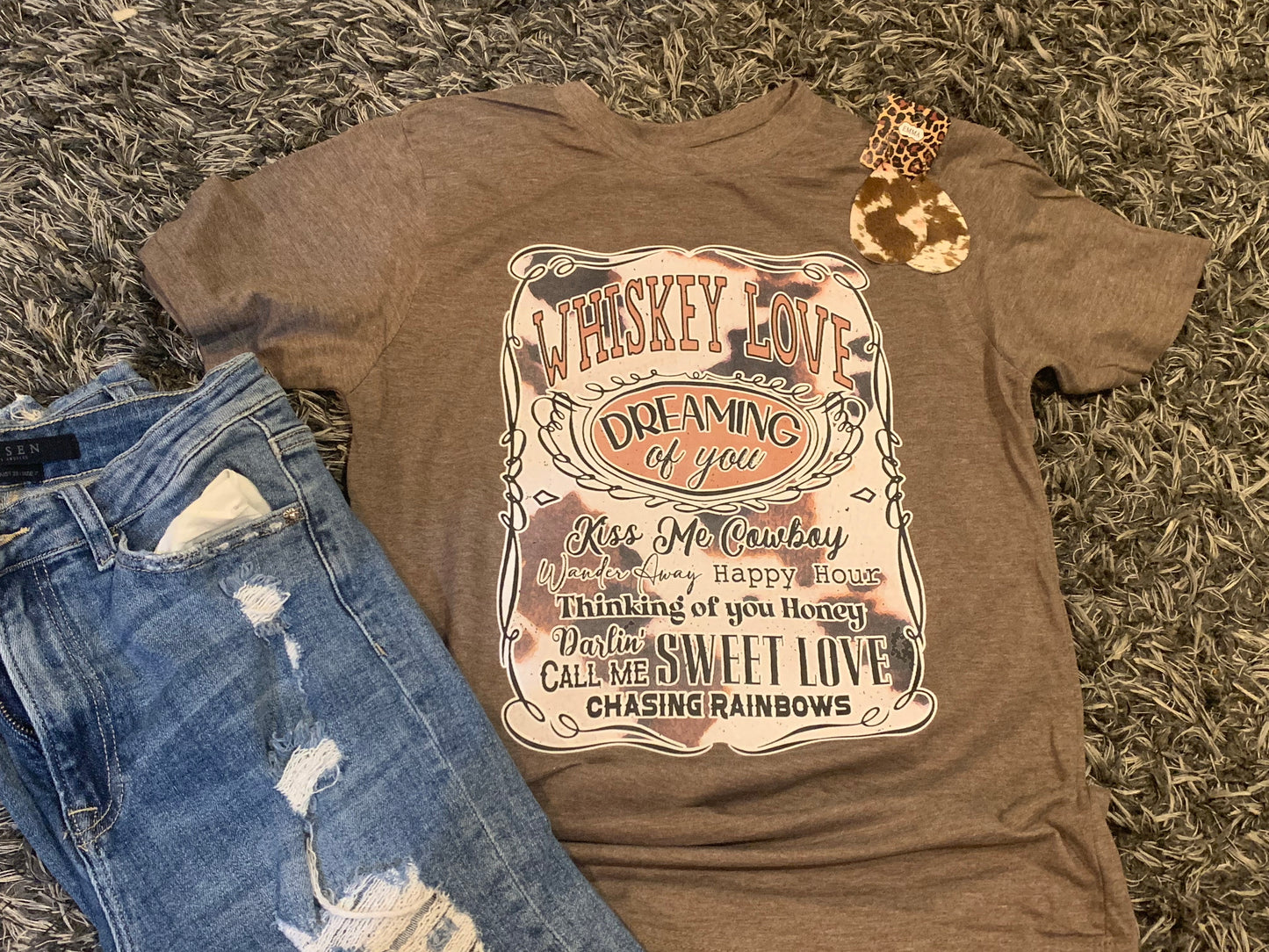 Whiskey Love Graphic Tee