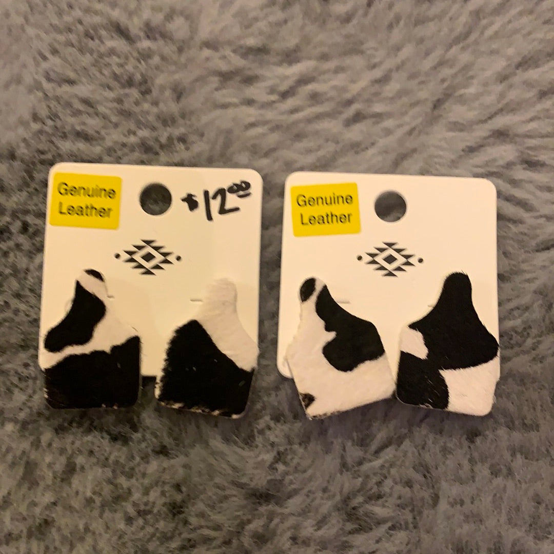 Cow Tag Studs