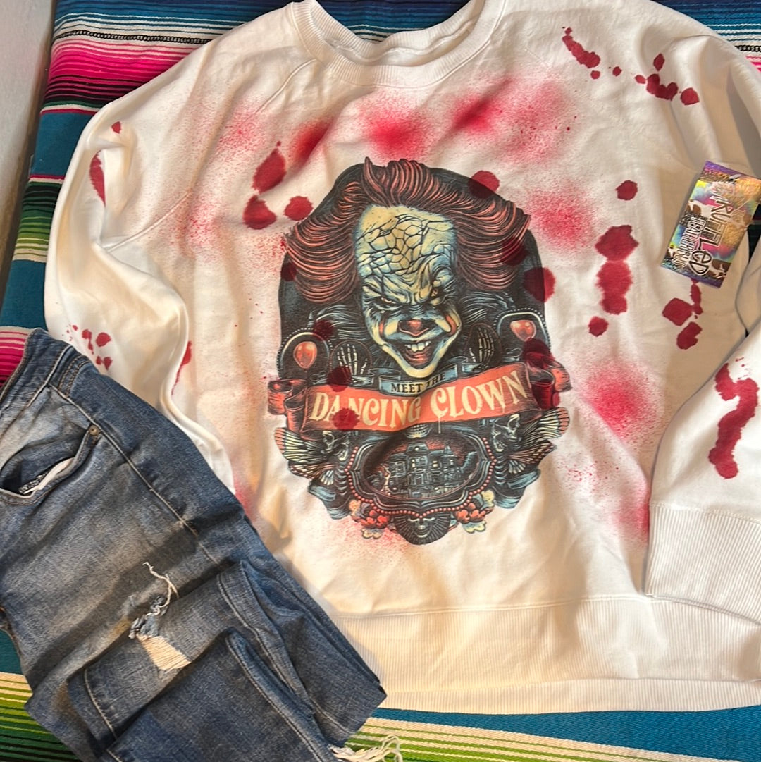 Dancing Clown Sweatshirt