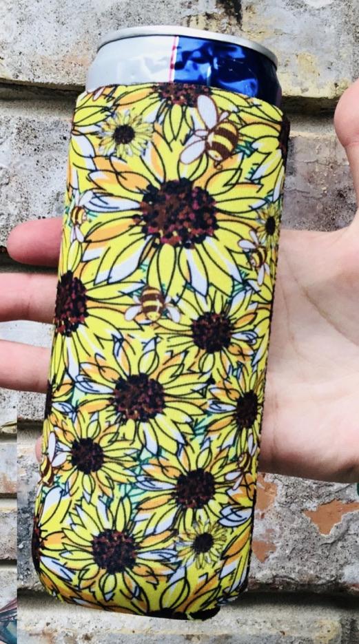 Slim Can Koozie W/Handle