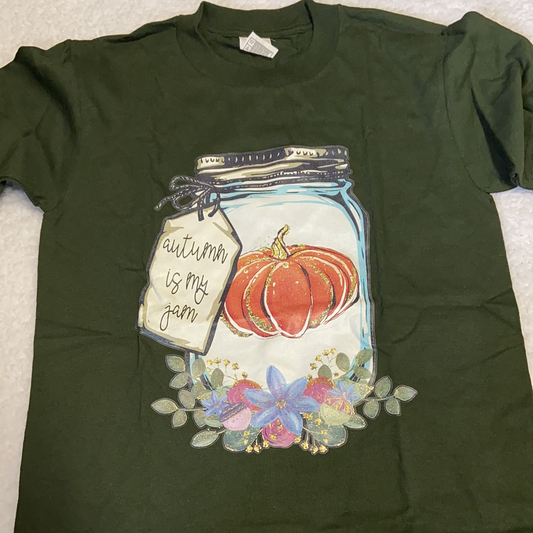 Autumn Is my Jam - Sale Tee - Size Small