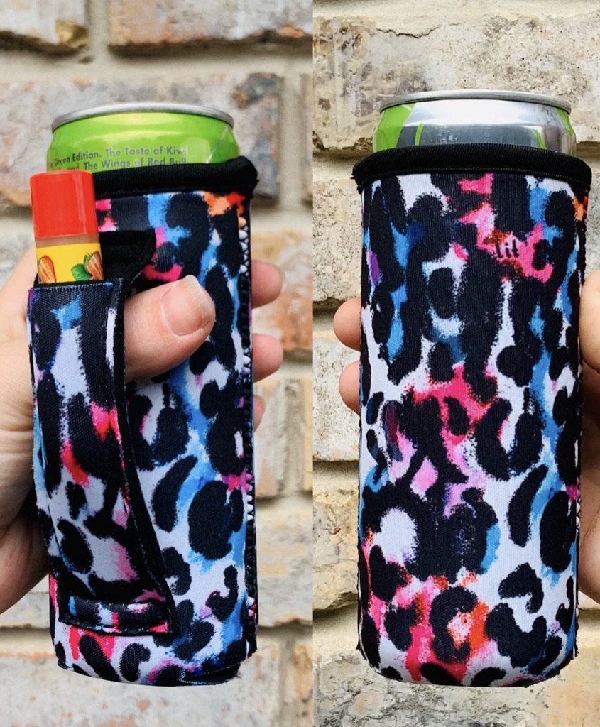 Slim Can Koozie W/Handle