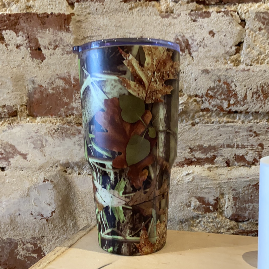 Green Camo Tumbler