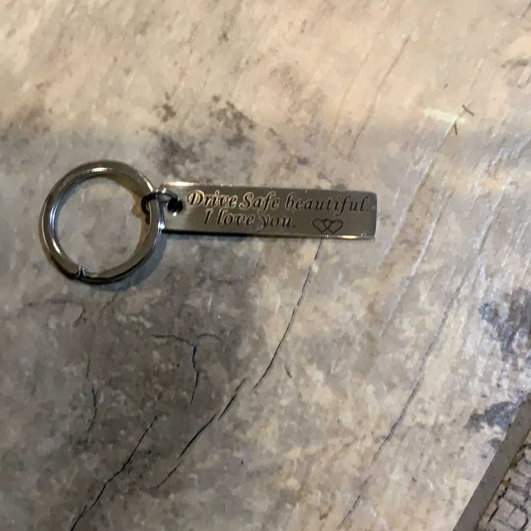Drive Safe Keyring