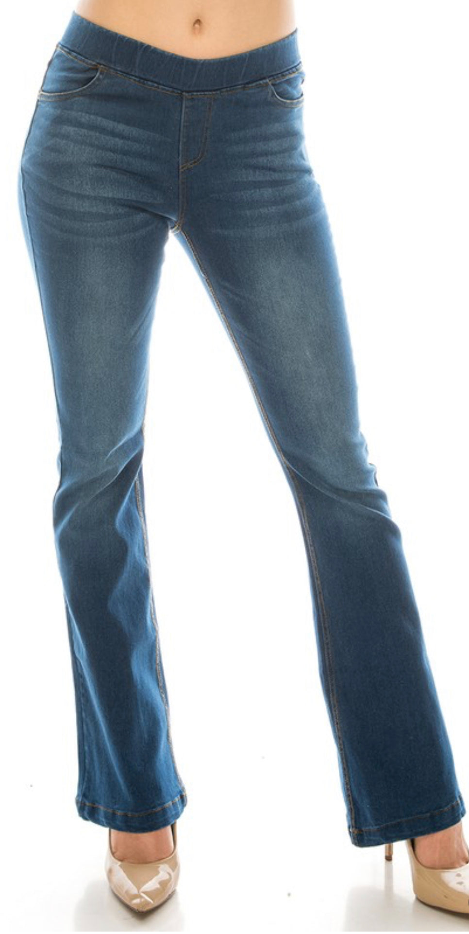 Flare Leg Jeans