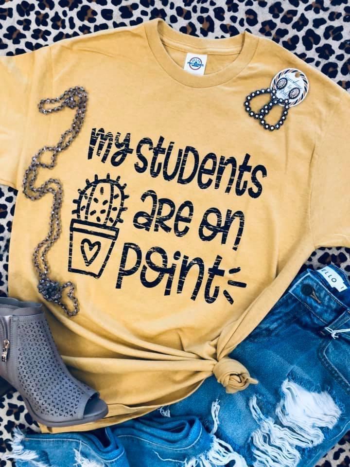 Students on Point Tee