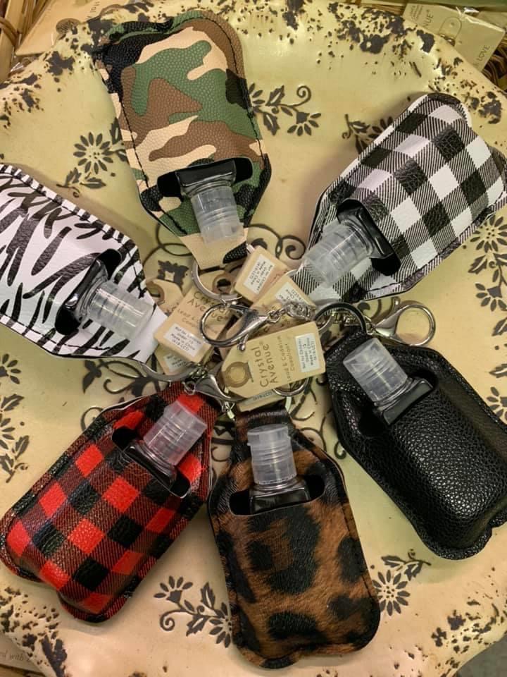 Hand Sanitizer Keyring - Refillable