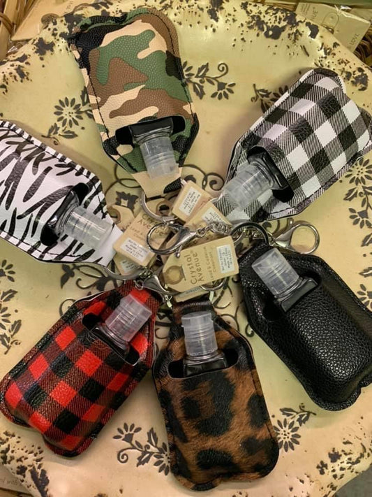 Hand Sanitizer Keyring - Refillable