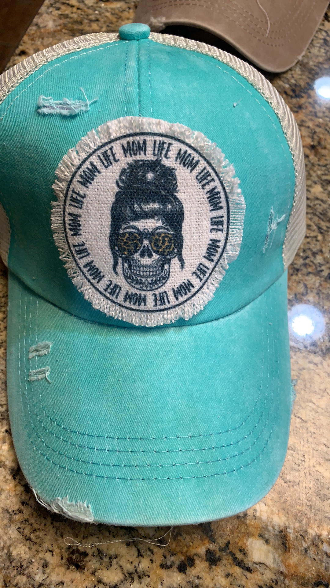 NEW Criss Cross Hat W/Patches