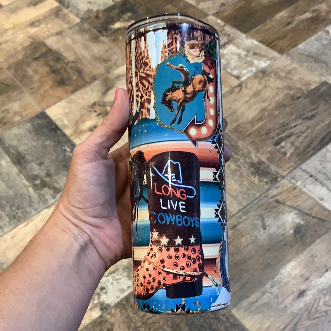 World Needs More Cowboys Tumbler