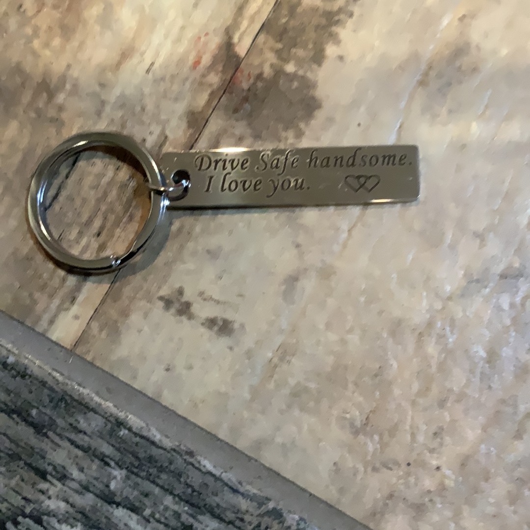 Drive Safe Keyring