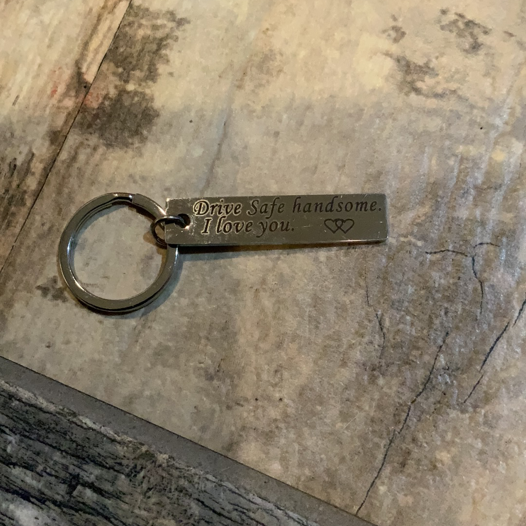Drive Safe Keyring