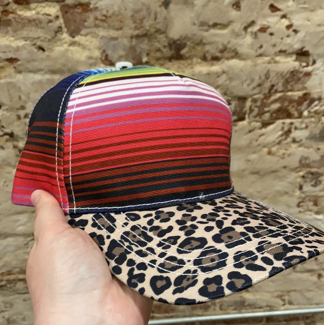 Serape Leopard Hat