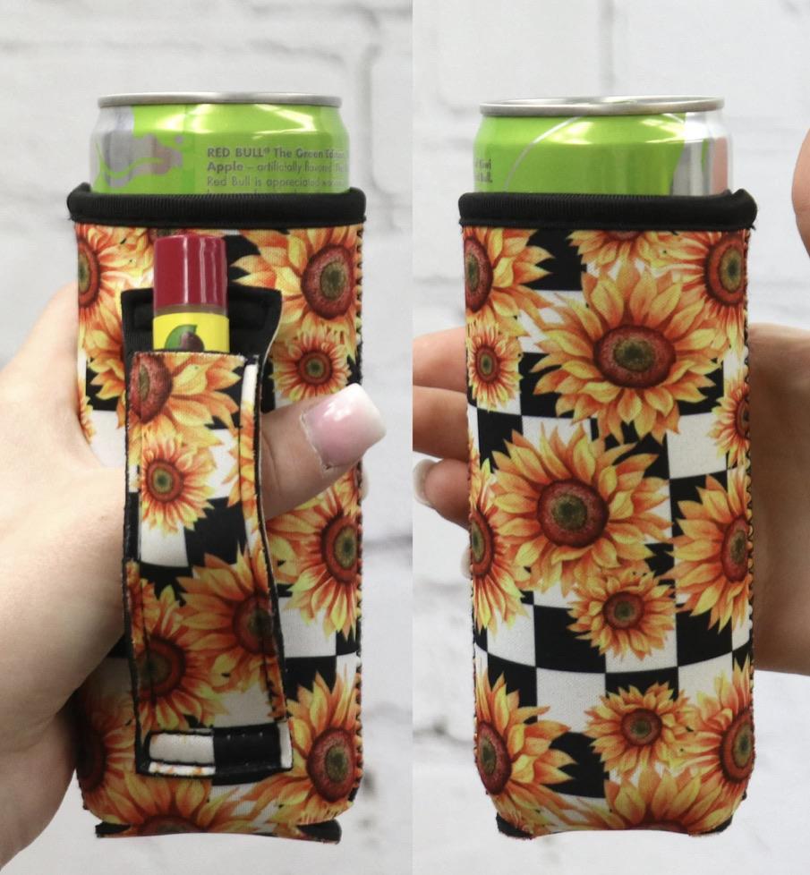 Slim Can Koozie W/Handle