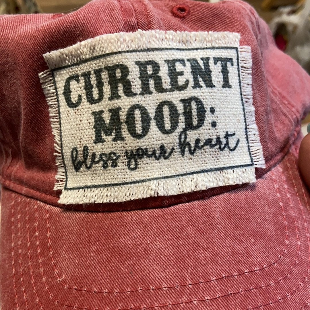 NEW Criss Cross Hat W/Patches