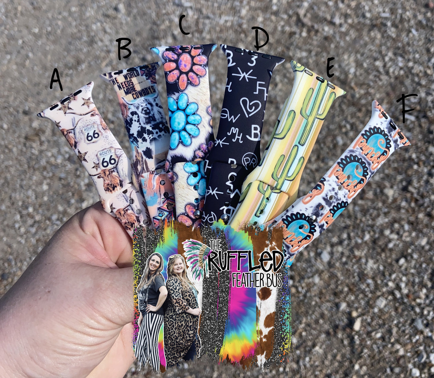 Western Collection - Silicone Watch Bands