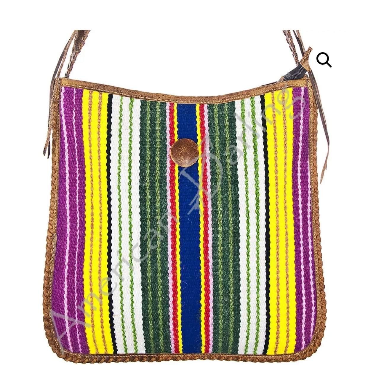 Colorful Leather Purse