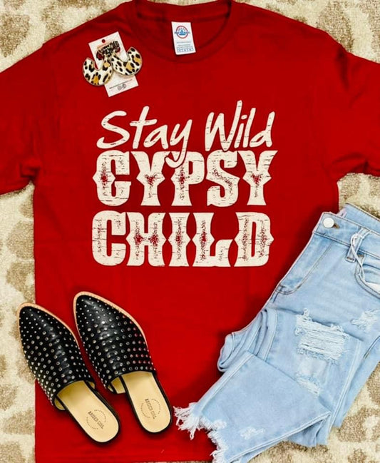 Stay Wild Gypsy Child Graphic Tee
