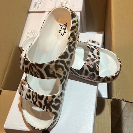 Mama Mia Leopard Sandals
