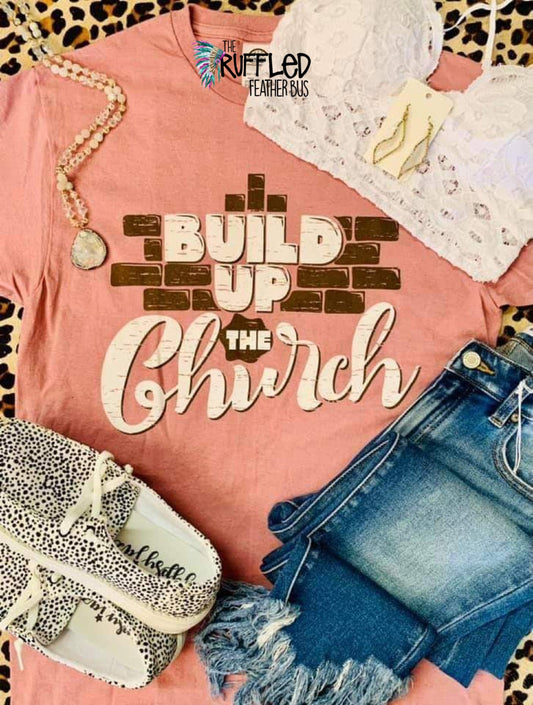 Build Up The Church Graphic Tee