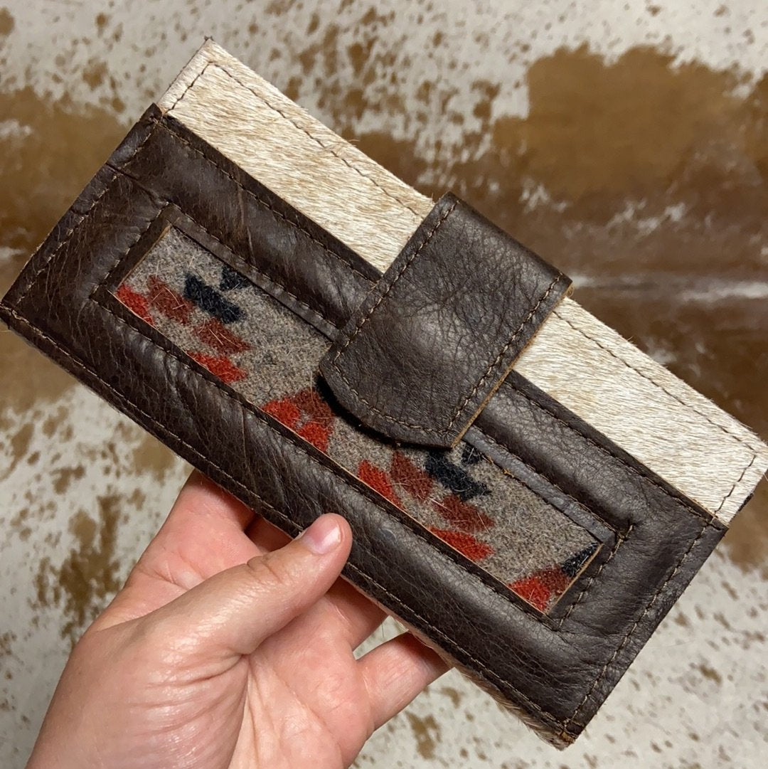 Ivory Pendleton Cowhide Wallet