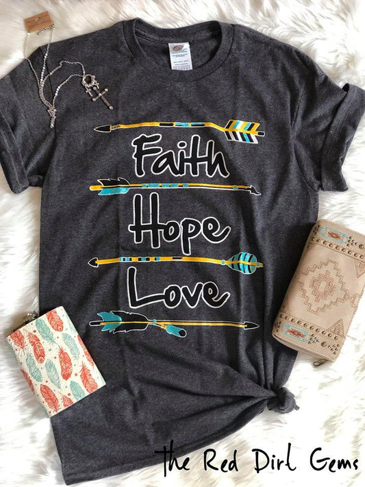 Faith Hope Love Tee