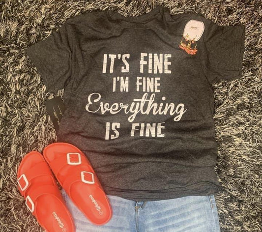 It’s fine, I’m fine, everything’s fine