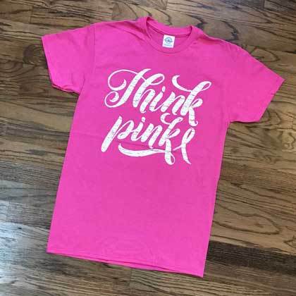 Think Pink - Breast Cancer Awareness Tee