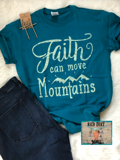 Faith Can Move Mountains Tee