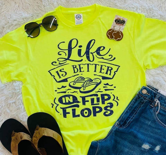 life is better in flip flops