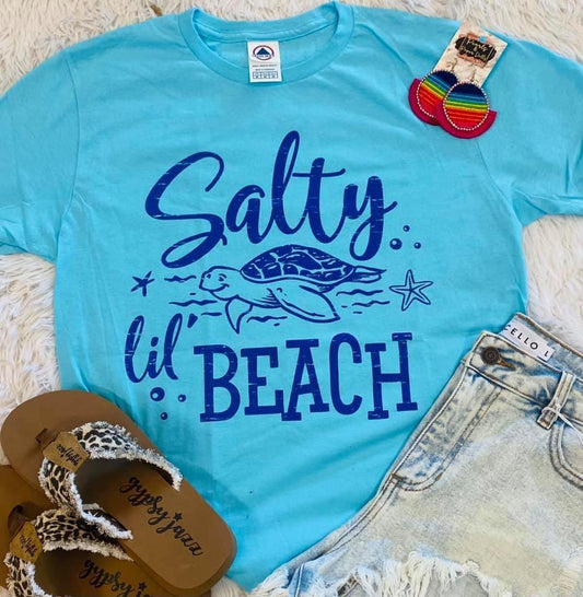 Salty lil Beach Graphic Tee