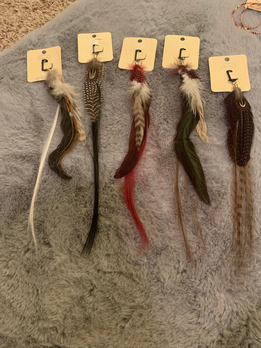 Clip-In Hair Feather