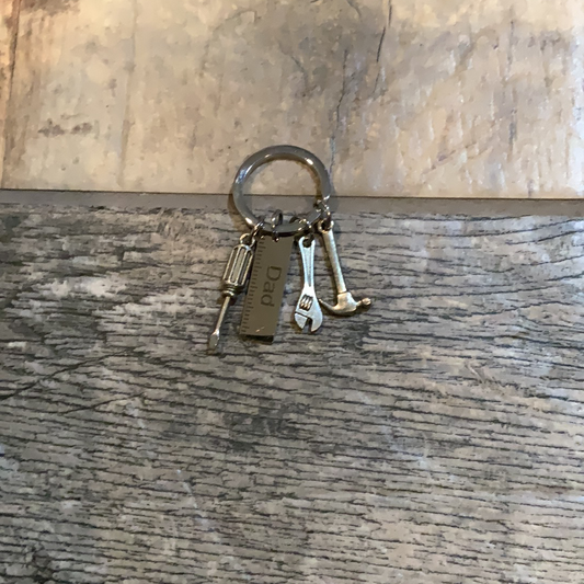 Dad Keyring