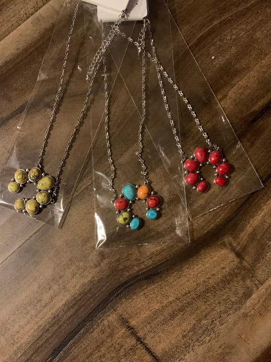 Mini Squash Blossom Necklace