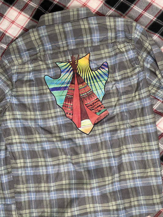 Tee Pee Flannel