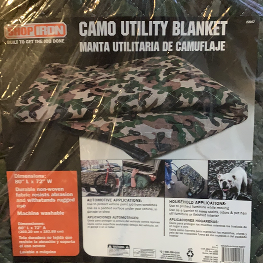 Camo Utility Blanket