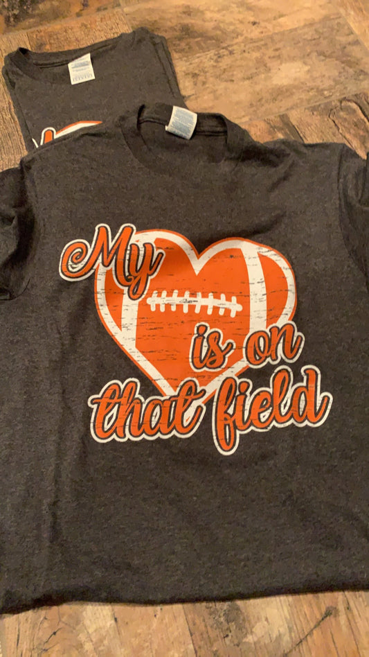 My Heart Is On The Field - Football