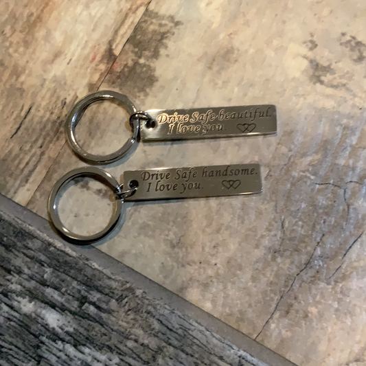 Drive Safe Keyring
