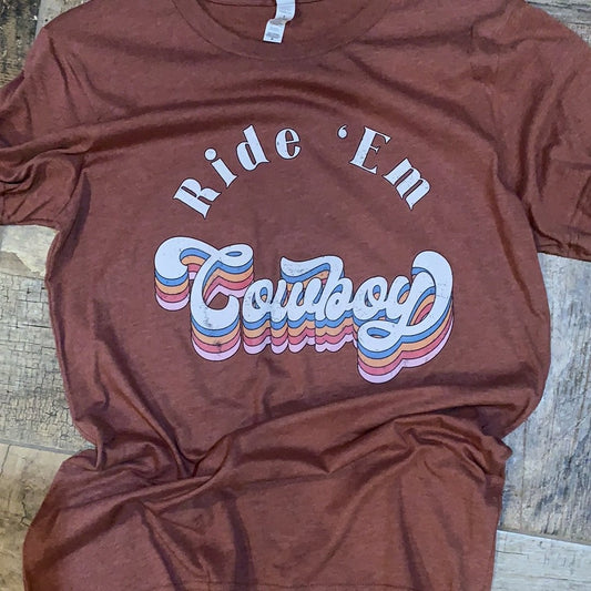 Ride 'Em Cowboy Graphic Tee