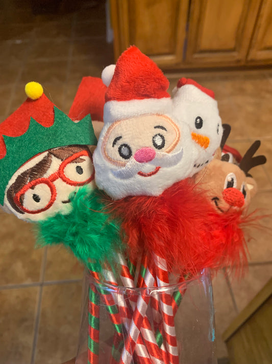 Plush Christmas Pens