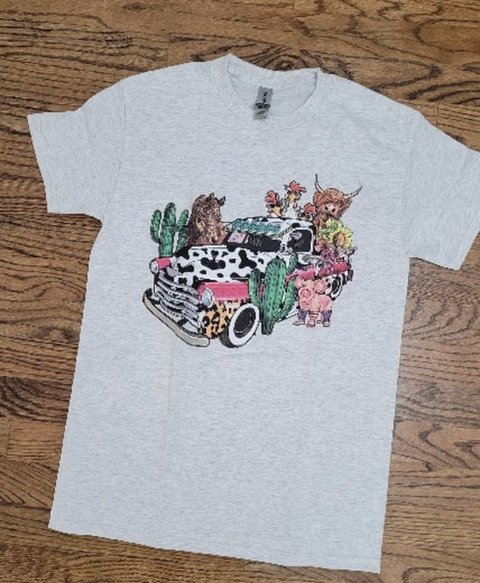 Farm Animals Graphic Tee