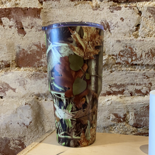 Green Camo Tumbler