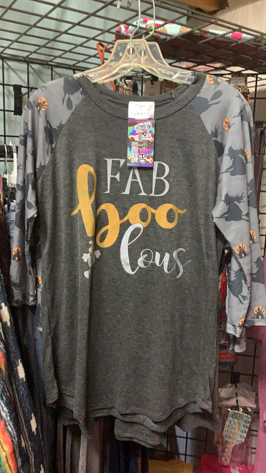 Fab-Boo-Lous Raglan