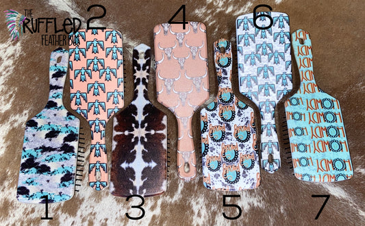 Western Lovers Hair Brush <NEW PRINTS>