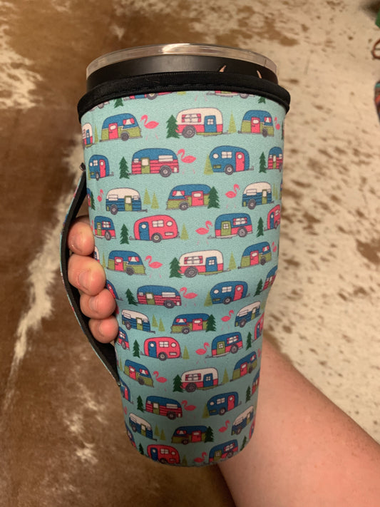 30 oz Tumbler Koozie W/Handle
