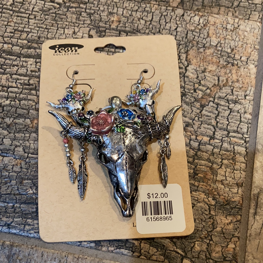 Bullskull Necklace Charm